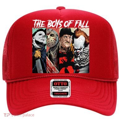 The Boy Of Fall Michael Jason Freddy Pennywise Halloween Horror Character Hat