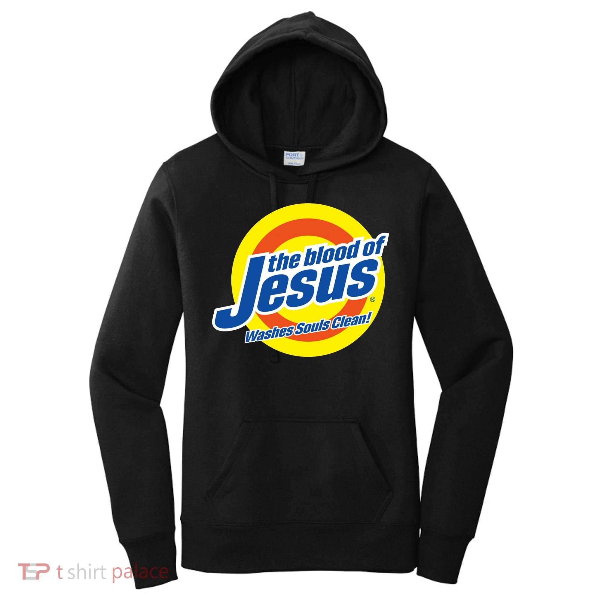 The Blood Of Jesus Washes Souls Clean Women's Hoodie