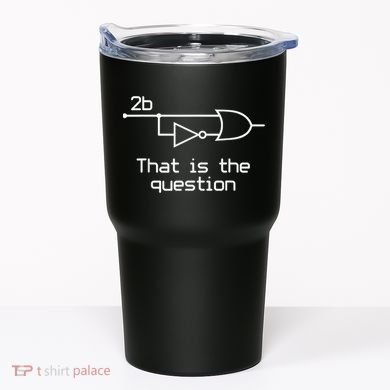 To Be Or Not To Be Electrical Engineer Circuit Dark Tumbler