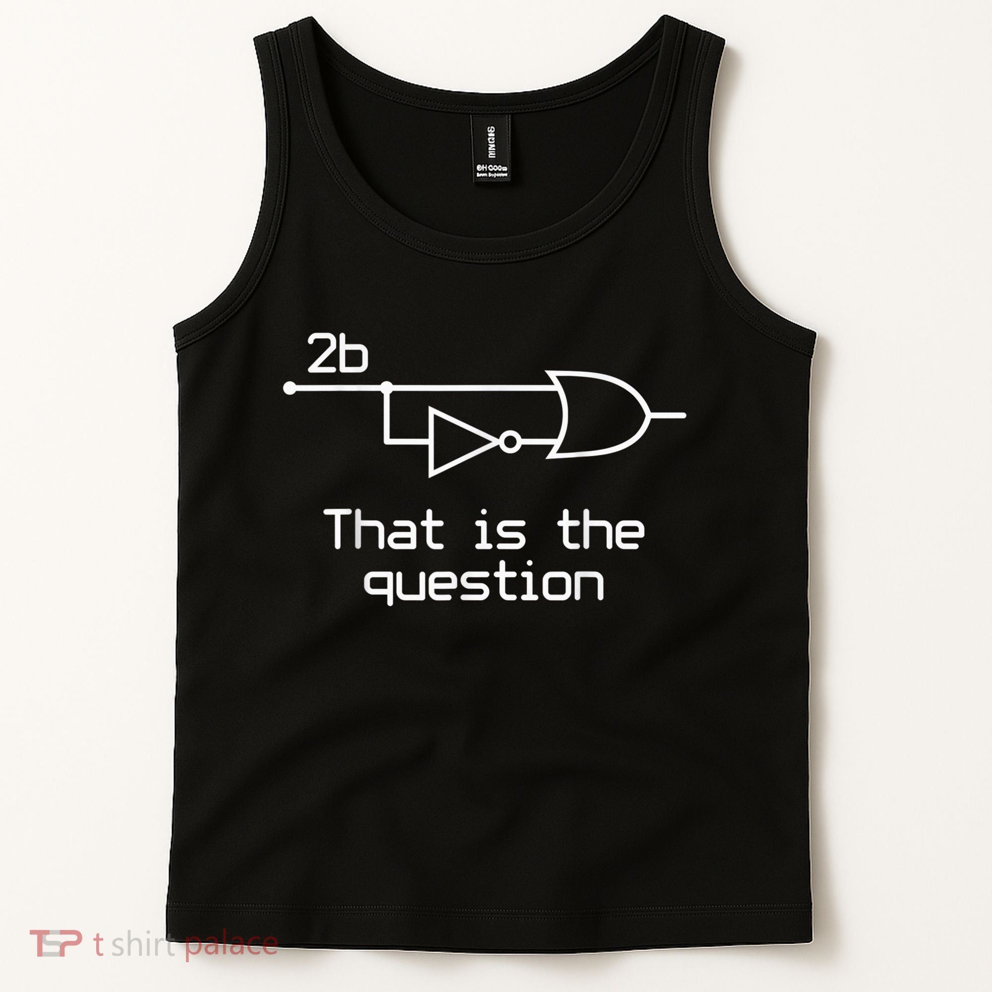 To Be Or Not To Be Electrical Engineer Circuit Dark Tank Top