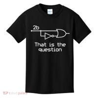 To Be Or Not To Be Electrical Engineer Circuit Dark Kids T-Shirt thumb 0
