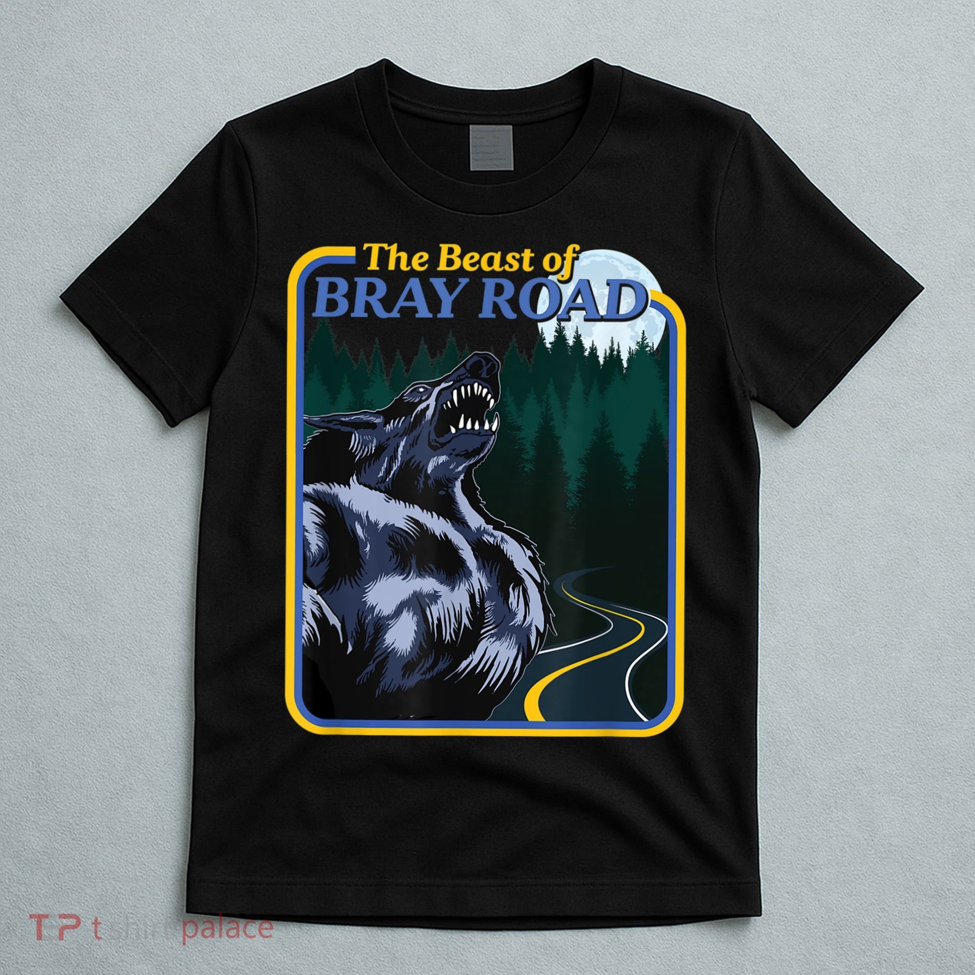The Beast Of Bray Road Retro Wisconsin Dogman Cryptid T-Shirt
