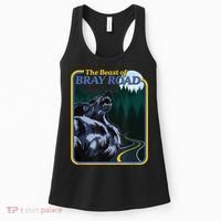 The Beast Of Bray Road Retro Wisconsin Dogman Cryptid Women's Tank Top thumb 0