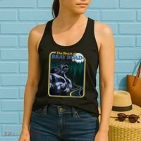 The Beast Of Bray Road Retro Wisconsin Dogman Cryptid Women's Tank Top thumb 2