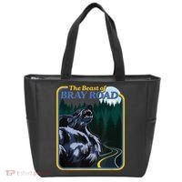 The Beast Of Bray Road Retro Wisconsin Dogman Cryptid Tote Bag thumb 0