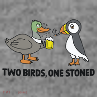 Two Birds One Stoned Toddler Hoodie thumb 2