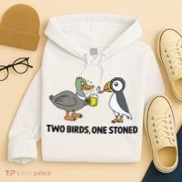 Two Birds One Stoned Hoodie thumb 4