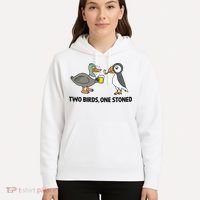 Two Birds One Stoned Hoodie thumb 5