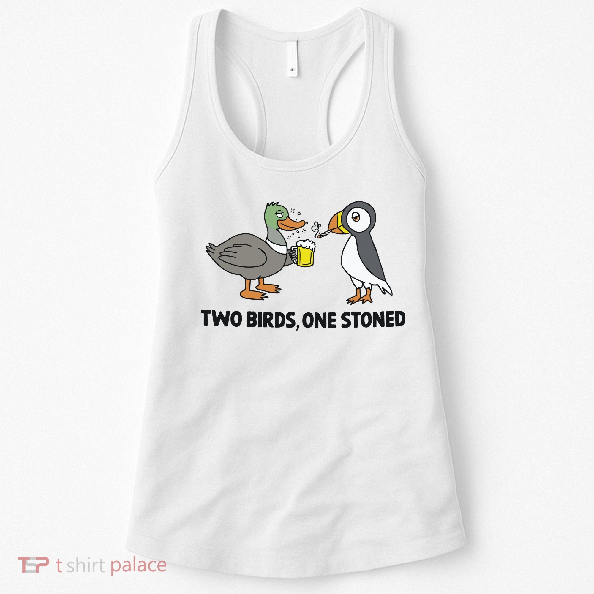 Two Birds One Stoned Women's Tank Top