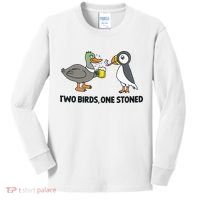 Two Birds One Stoned Kids Long Sleeve Shirt thumb 0