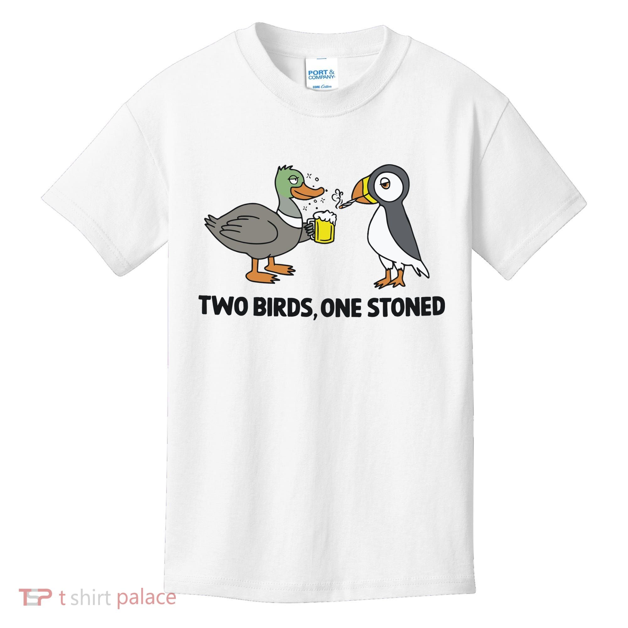 Two Birds One Stoned Kids T-Shirt