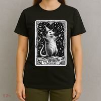 The Birthday Opossum Tarot Card Opossum T-Shirt thumb 4