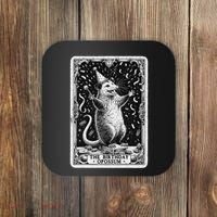 The Birthday Opossum Tarot Card Opossum Coaster thumb 0