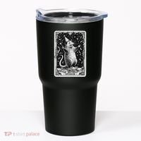 The Birthday Opossum Tarot Card Opossum Tumbler thumb 0