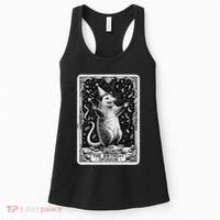 The Birthday Opossum Tarot Card Opossum Women's Tank Top thumb 0