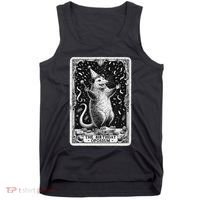 The Birthday Opossum Tarot Card Opossum Tank Top thumb 0