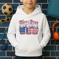 The Beer Of The Free Kids Hoodie thumb 2