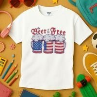 The Beer Of The Free Kids T-Shirt thumb 3