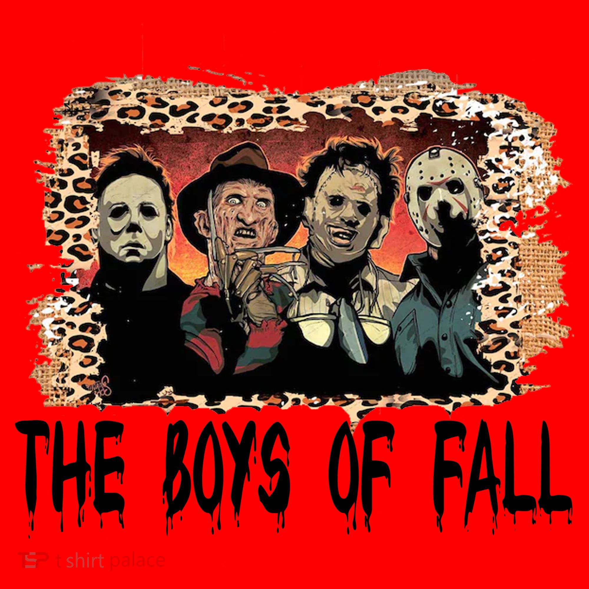 The Boys Of Fall Santa Hat