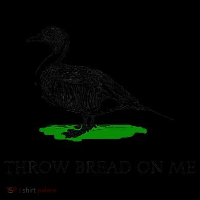 Throw Bread On Me Funny Duck Apparel Kids Colorblock Raglan Jersey