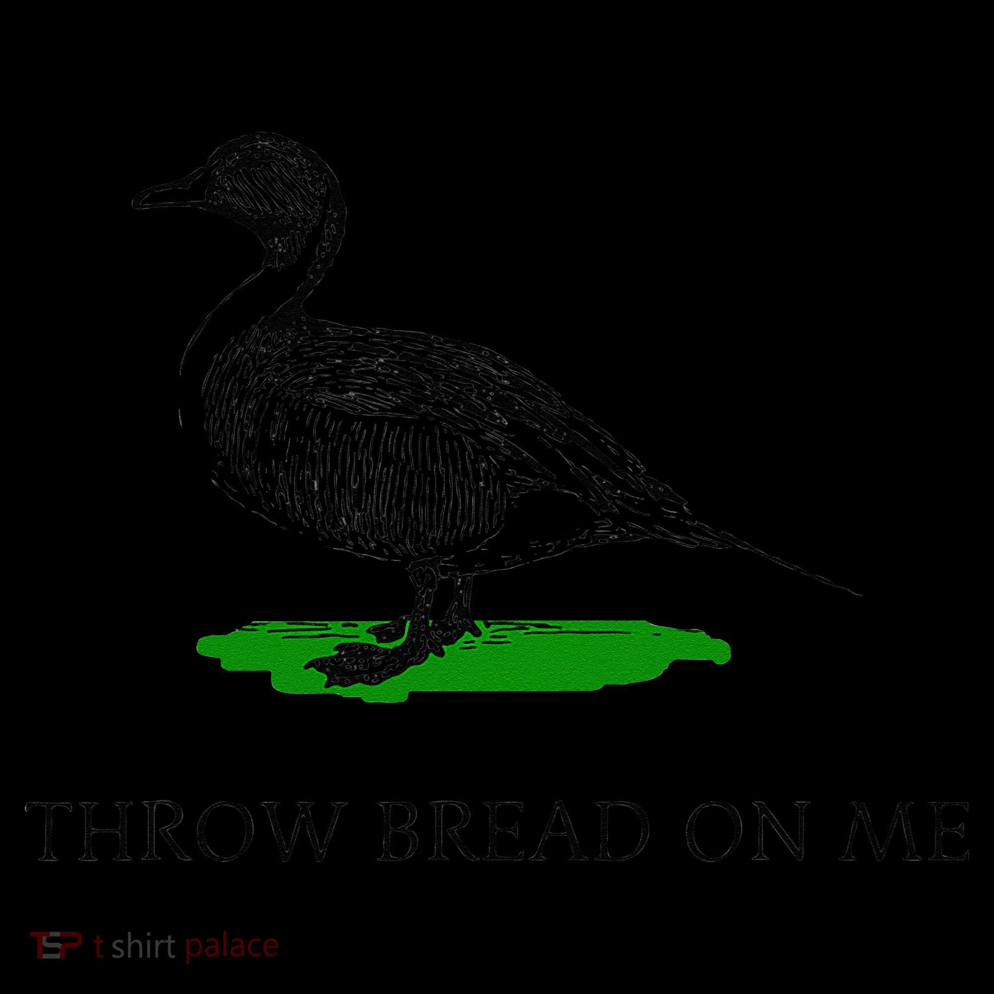 Throw Bread On Me Funny Duck Apparel Kids Colorblock Raglan Jersey