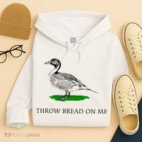 Throw Bread On Me Funny Duck Apparel Hoodie thumb 4