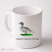 Throw Bread On Me Funny Duck Apparel Coffee Mug thumb 0