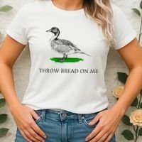 Throw Bread On Me Funny Duck Apparel Women's T-Shirt thumb 2