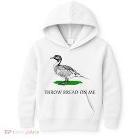 Throw Bread On Me Funny Duck Apparel Kids Hoodie thumb 0