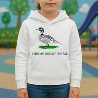Throw Bread On Me Funny Duck Apparel Kids Hoodie thumb 3