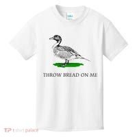 Throw Bread On Me Funny Duck Apparel Kids T-Shirt thumb 0