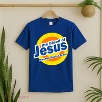 The Blood Of Jesus Washes Souls Clean T-Shirt thumb 2