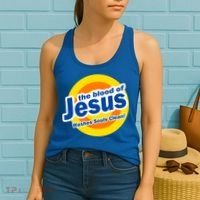 The Blood Of Jesus Washes Souls Clean Women's Tank Top thumb 2