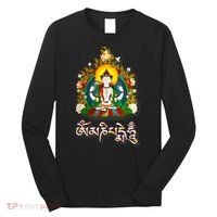 Tibetan Buddha Om Mani Padme Hum Amitabh Long Sleeve Shirt thumb 0