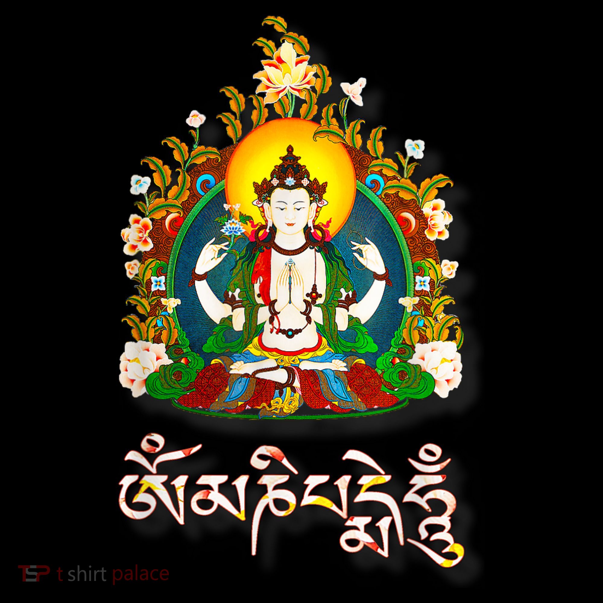Tibetan Buddha Om Mani Padme Hum Amitabh Coffee Mug