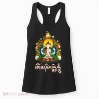 Tibetan Buddha Om Mani Padme Hum Amitabh Women's Tank Top thumb 0