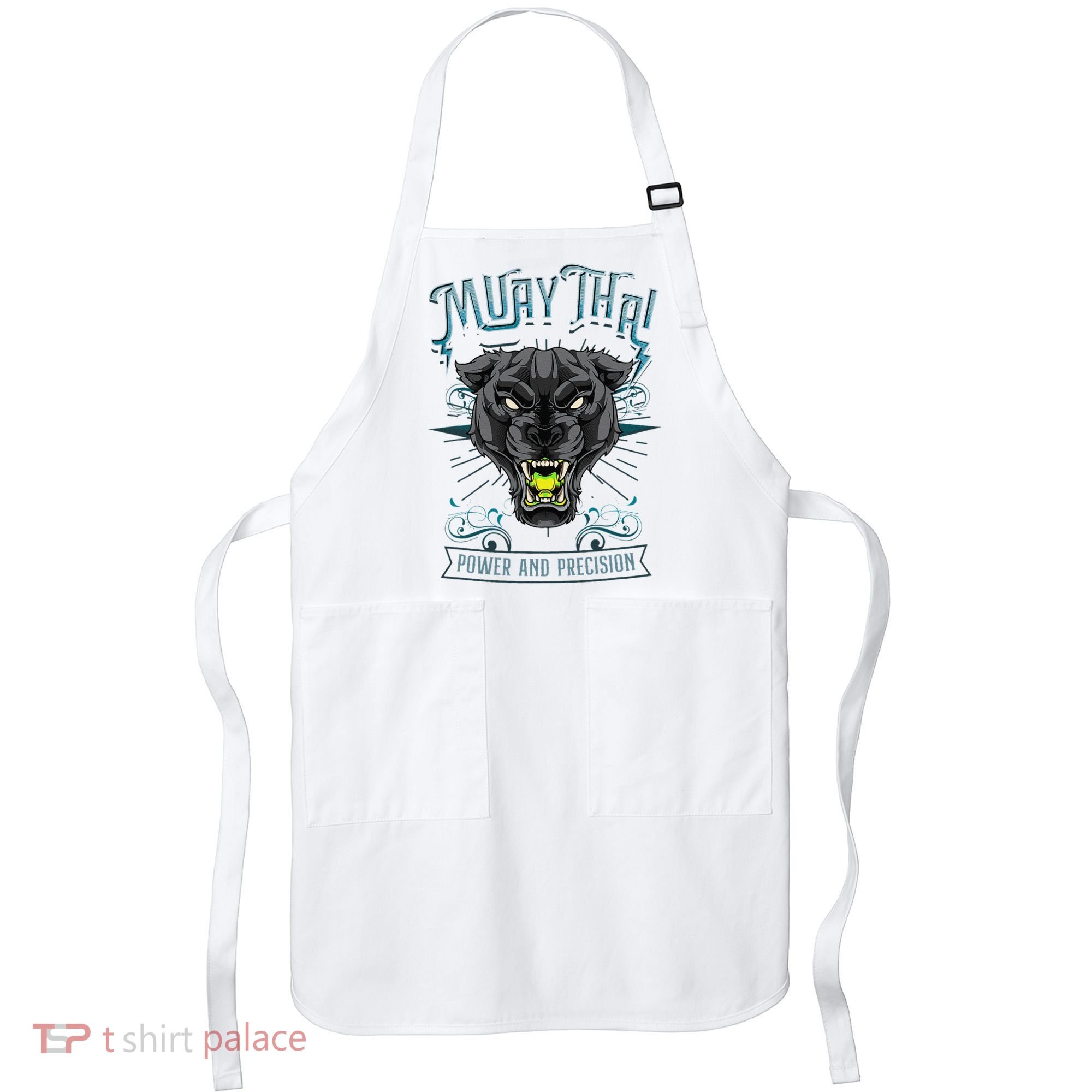 Thai Boxing Power And Precision Muay Thai And Panther Apron