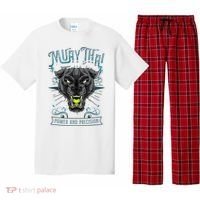 Thai Boxing Power And Precision Muay Thai And Panther Pajama Set thumb 0