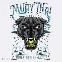 Thai Boxing Power And Precision Muay Thai And Panther Women's Tank Top thumb 5