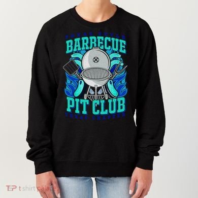 Texas Bbq Pit Club Griller Pitmaster Barbecue Lover Gift Women's Sweatshirt