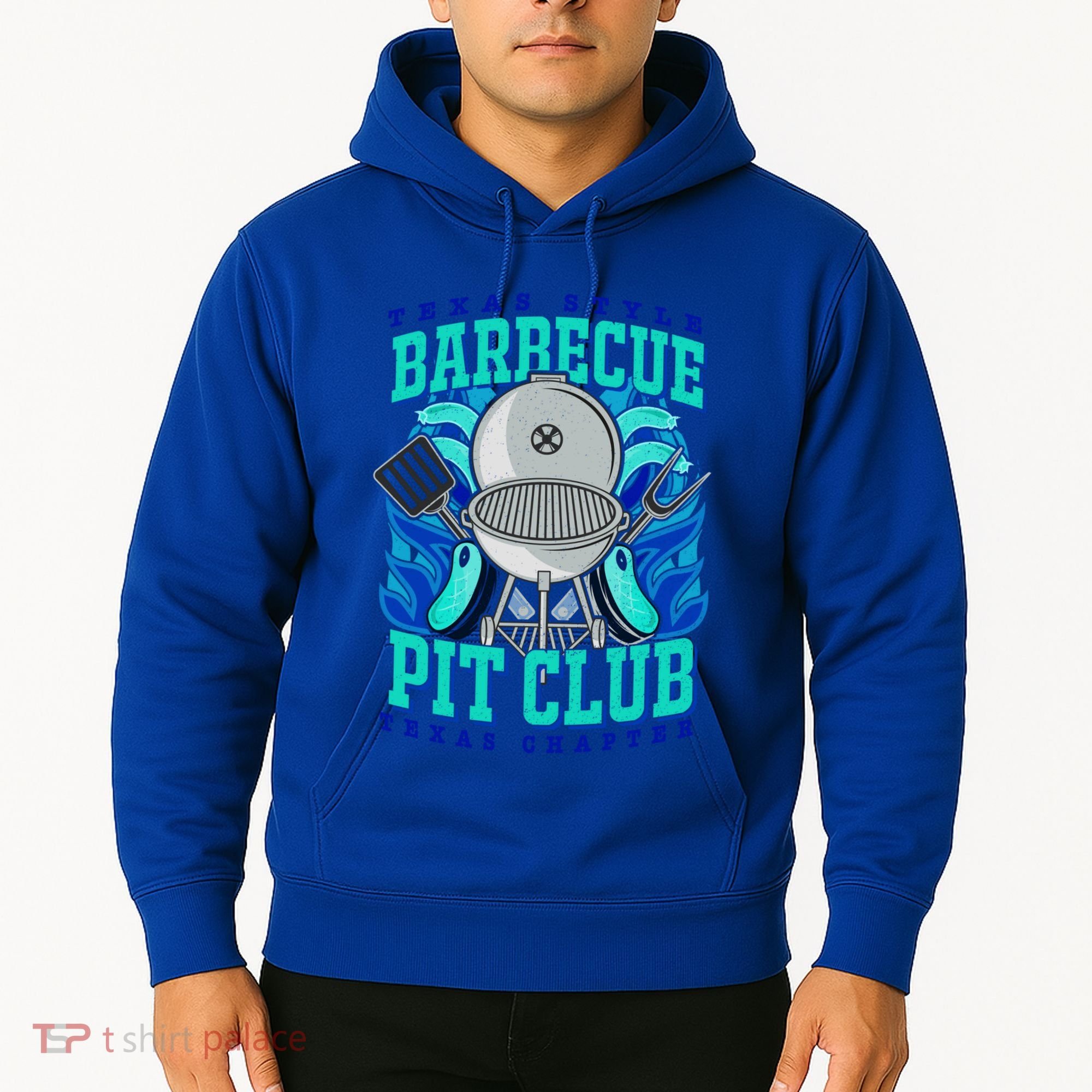 Texas Bbq Pit Club Griller Pitmaster Barbecue Lover Gift Hoodie