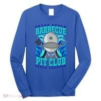 Texas Bbq Pit Club Griller Pitmaster Barbecue Lover Gift Long Sleeve Shirt thumb 0