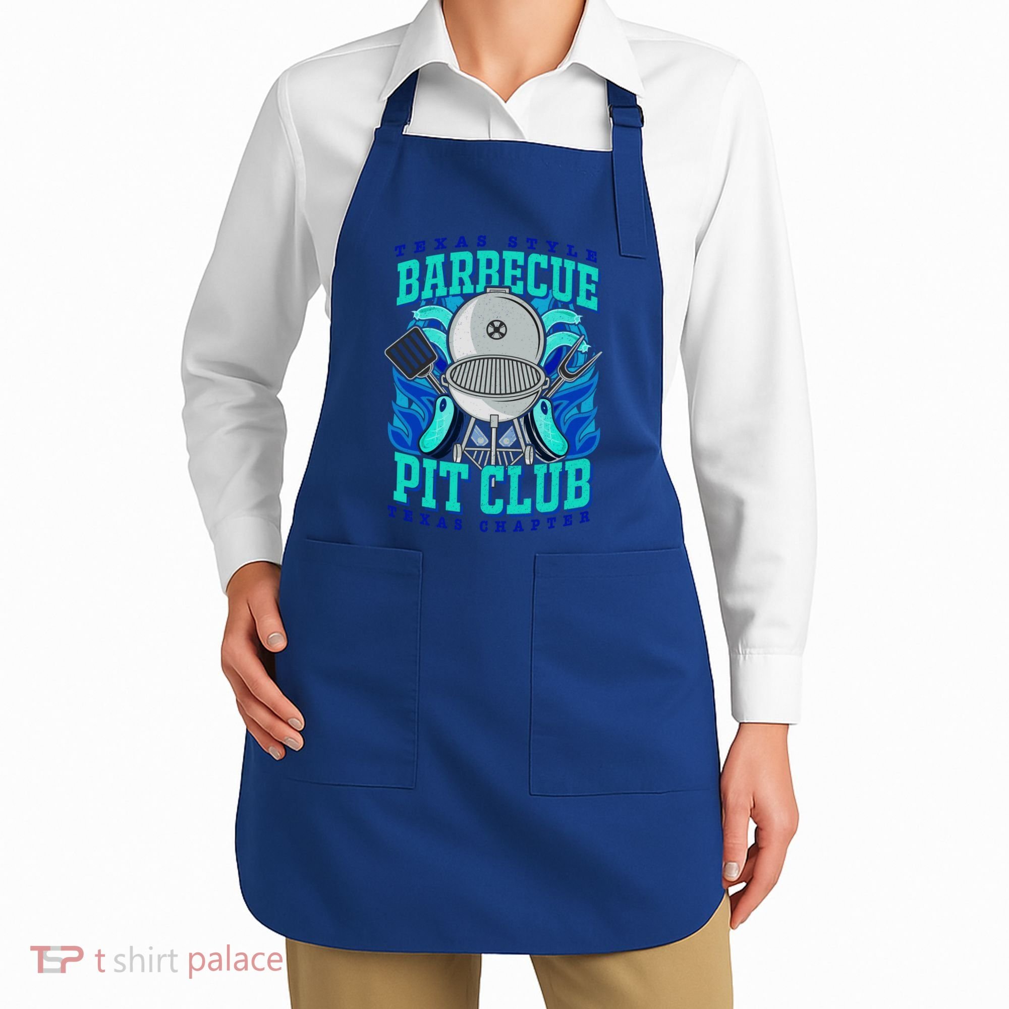 Texas Bbq Pit Club Griller Pitmaster Barbecue Lover Gift Apron