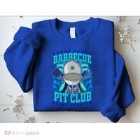 Texas Bbq Pit Club Griller Pitmaster Barbecue Lover Gift Sweatshirt thumb 2