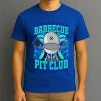 Texas Bbq Pit Club Griller Pitmaster Barbecue Lover Gift T-Shirt thumb 3