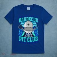 Texas Bbq Pit Club Griller Pitmaster Barbecue Lover Gift T-Shirt thumb 5