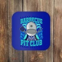 Texas Bbq Pit Club Griller Pitmaster Barbecue Lover Gift Coaster thumb 0