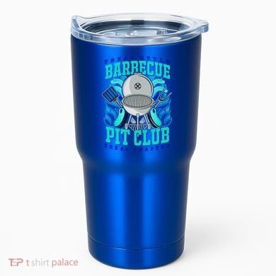Texas Bbq Pit Club Griller Pitmaster Barbecue Lover Gift Tumbler