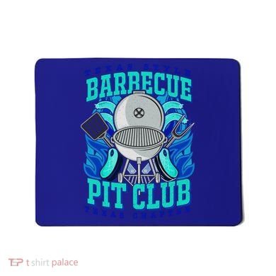 Texas Bbq Pit Club Griller Pitmaster Barbecue Lover Gift Mousepad