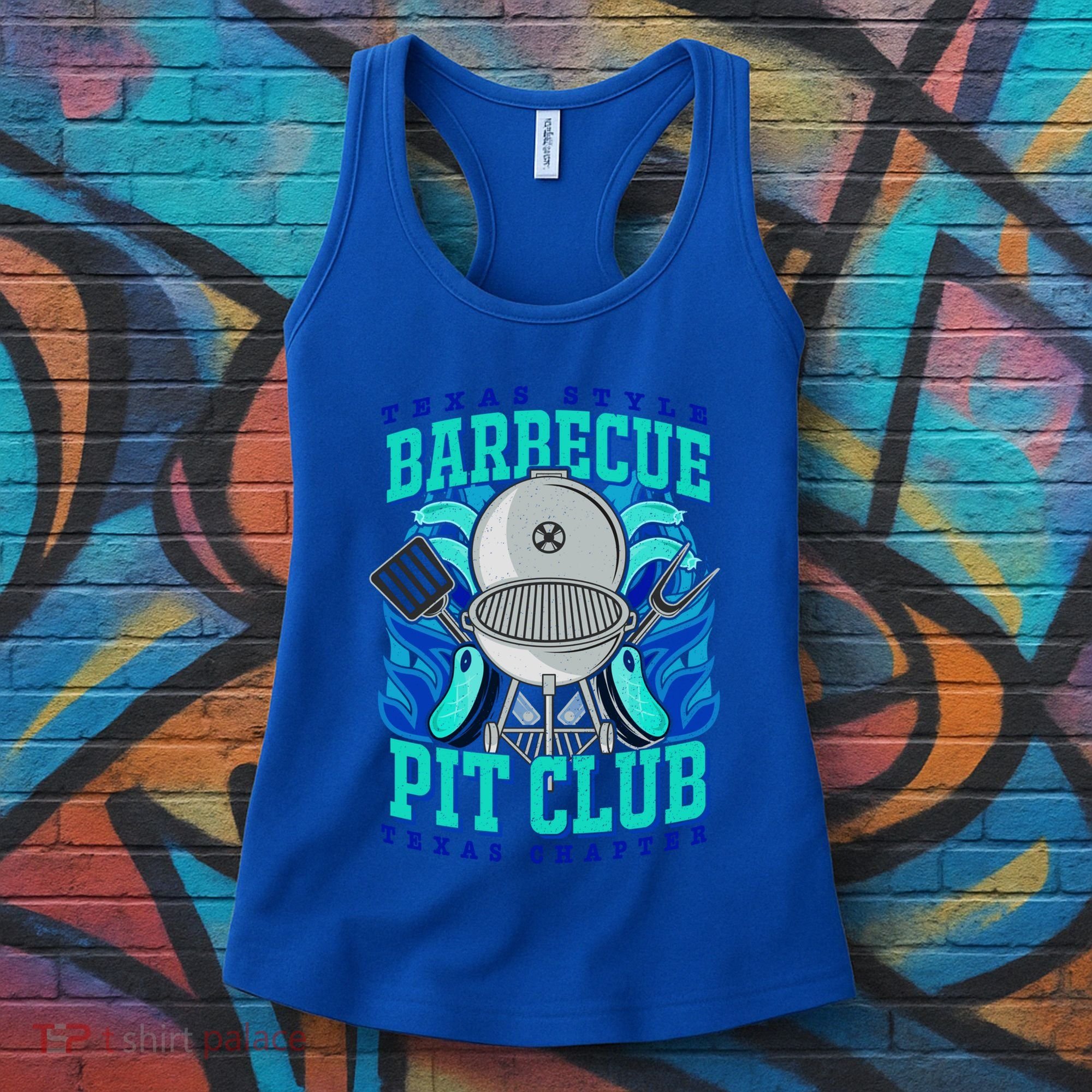 Texas Bbq Pit Club Griller Pitmaster Barbecue Lover Gift Women's Tank Top